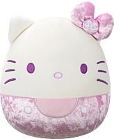 Hello Kitty - Hello Kitty with Purple Velvet Bow 50th Anniversary Squishmallows 8
