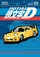 Initial D - Omnibus Volume 02 Manga Paperback Book (Vol. 3-4)