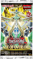Yu-Gi-Oh! - Age of Overlord Card Game Booster Pack (9 Cards)