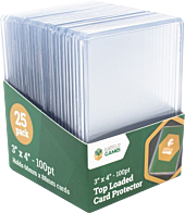 Lets Play Games - Top Loaded Card Protector 3"x4" 100pt (25 Pieces)