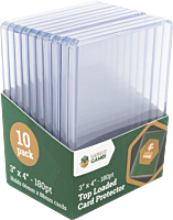 Lets Play Games - Top Loaded Card Protector 3"x4" 180pt (10 Pieces)