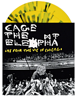 Cage The Elephant - Live From The Vic In Chicago LP Vinyl Record (2025 Record Store Day Black Friday Exclusive Yellow with Black Splatter Coloured Vinyl)