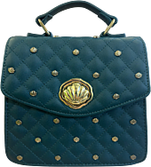 The Little Mermaid - Ariel Shell 7" Faux Leather Crossbody Handbag