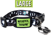 Beetlejuice - Sandworm Nylon Dog Collar (Large)