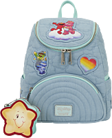Care Bears x Sesame Street - Denim 10" Faux Leather Mini Backpack