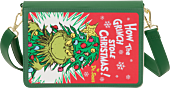 Dr. Seuss: How the Grinch Stole Christmas! - Holiday Colour-In Book 6” Faux Leather Crossbody Bag