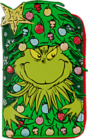 Dr. Seuss: How the Grinch Stole Christmas! - Tree 4” Faux Leather Zip-Around Wallet