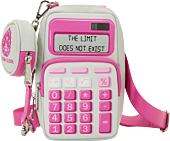 Mean Girls - Calculator Cell Phone 7” Faux Leather Crossbody Bag with Coin Bag