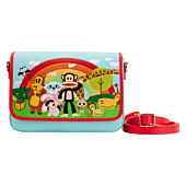 Paul Frank - Rainbow Group 7” Faux Leather Crossbody Bag