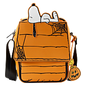 Peanuts - Great Pumpkin Snoopy Doghouse 8” Faux Leather Crossbody Bag