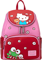 Hello Kitty and Friends - Colour Block 10" Faux Leather Mini Backpack