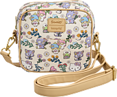 Hello Kitty & Friends - Hello Kitty & Friends Floral Faux Leather Crossbody Bag