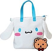 Hello Kitty and Friends - Cinnamoroll 13" Sherpa Tote Bag with Coin Bag