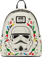 Star Wars - Stormtrooper Cosplay String Lights Light-Up 10" Faux Leather Mini Backpack