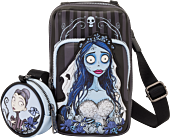 Corpse Bride - Emily Crossbody 7" Faux Leather Sling Bag with Coin Bag