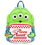 Toy Story - Pizza Planet Alien 11” Faux Leather Mini Backpack