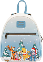 Winnie the Pooh - Pooh & Friends Christmas 10" Faux Leather Mini Backpack