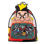 Disney Villains - Queen of Hearts Scene 10” Faux Leather Mini Backpack