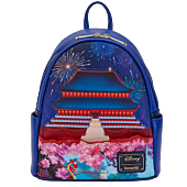 Mulan (1998) - Mulan Castle Light Up 11” Faux Leather Mini Backpack