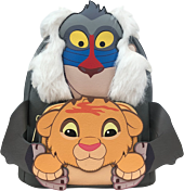 Lion King - Simba & Rafiki Cosplay 10" Faux Leather Mini Backpack