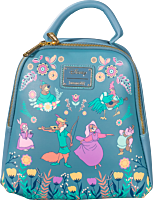 Robin Hood (1973) - Floral Folk 10” Faux Leather Mini Backpack