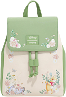Winnie the Pooh - Winnie Florals 10" Faux Leather Mini Backpack