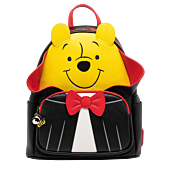 Winnie the Pooh - Vampire Pooh Cosplay 10” Faux Leather Mini Backpack
