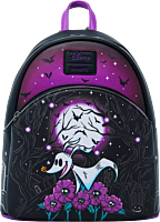 The Nightmare Before Christmas - Zero Moon Doodle 10" Faux Leather Mini Backpack