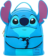Lilo & Stitch - Stitch Magnetic Hands 10" Faux Leather Mini Backpack