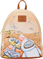 Wall-E - Wall-E & Eve Daydreaming 10" Faux Leather Mini Backpack
