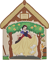 Snow White and the Seven Dwarfs - Cottage 12" Faux Leather Mini Backpack