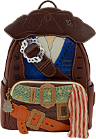 Pirates of the Caribbean - Jack Sparrow Cosplay 10" Faux Leather Mini Backpack