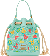 Mickey Mouse - Beach Fun Bucket 8" Faux Leather Crossbody Bag