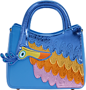 Up (2009) - Kevin 8" Faux Leather Crossbody Bag