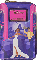 The Princess and the Frog - Tiana’s Palace 4” Faux Leather Zip-Around Wallet