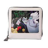 Disney Villains - Villains Club Polaroid 4” Faux Leather Zip-Around Wallet