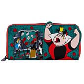 Disney Villains - Queen of Hearts Scene 4” Faux Leather Zip-Around Wallet