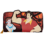 Disney Villains - Gaston Scene 4” Faux Leather Zip-Around Wallet