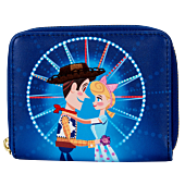 Toy Story - Ferris Wheel Movie Moment 4” Faux Leather Zip-Around Wallet