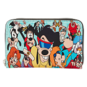 A Goofy Movie - Movie Moments 4” Faux Leather Zip-Around Wallet