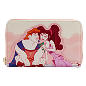 Hercules (1997) - Hercules & Megara 25th Anniversary 4” Faux Leather Zip-Around Wallet