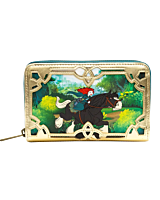 Disney Princess - Merida Stories 4” Faux Leather Zip-Around Wallet