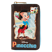 Pinocchio (1940) - Book 4” Faux Leather Zip-Around Wallet