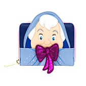 Cinderella (1950) - Fairy Godmother Cosplay 4" Faux Leather Zip-Around Wallet