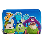 Monsters University - Scare Games 4” Faux Leather Zip-Around Wallet
