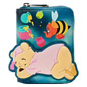 Winnie the Pooh - Heffa-Dream Glow in the Dark 4” Faux Leather Zip-Around Wallet 