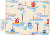 Lilo & Stitch - All-Over Print 3" Faux Leather Card Holder