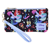 The Little Mermaid (1989) - 35th Anniversary Life is the Bubbles 4" Nylon Wristlet Wallet 