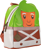Willy Wonka and the Chocolate Factory - Oompa Loompa Cosplay 10” Faux Leather Mini Backpack