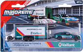 Majorette - Racing Deluxe Trailer 1/64th Scale Die-Cast Vehicle Replica (Single Unit)